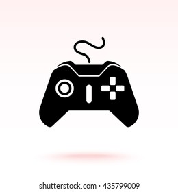 Joystick sign icon, vector illustration. Flat design style 