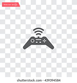 Joystick sign icon, vector illustration. Flat design style