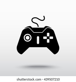 Joystick sign icon, vector illustration. Flat design style 