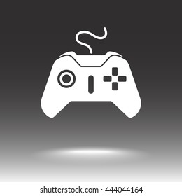 Joystick sign icon, vector illustration. Flat design style 