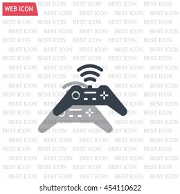 Joystick sign icon, vector illustration. Flat design style