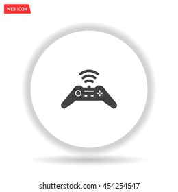 Joystick sign icon, vector illustration. Flat design style
