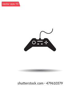 Joystick sign icon, vector illustration. Flat design style