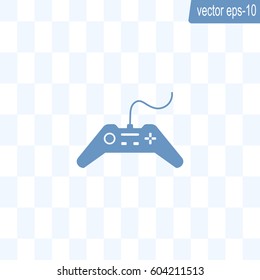 Joystick sign icon, vector illustration. Flat design style