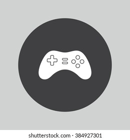 Joystick sign icon. Video game symbol.