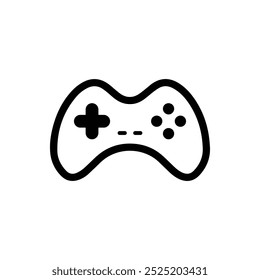 Joystick simple logo icon symbol gaming
