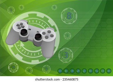 joystick technology background
