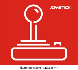 JOYSTICK VECTOR ICON 