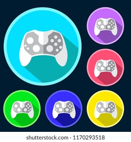 joystick vector icon 