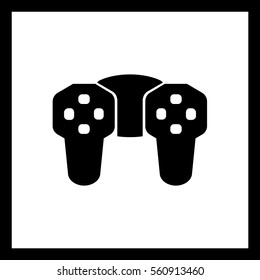 Joystick, vector icon.