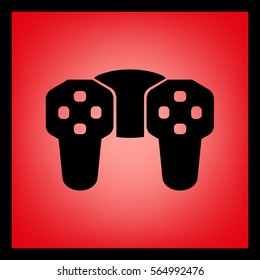 Joystick, vector icon.