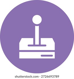 Ilustración de diseño de icono de Vector de joystick