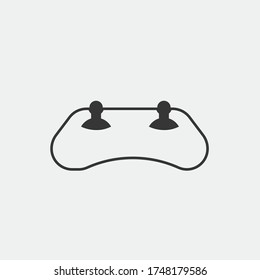 joystick vector icon game controller