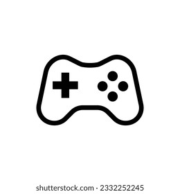 Joystick vector icon. Gamepad flat sign design. Game pad symbol pictogram. UX UI icon. Gaming icon