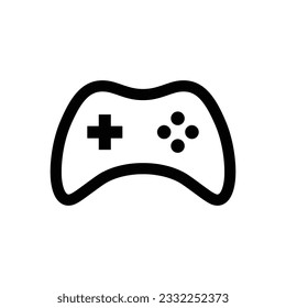 Joystick vector icon. Gamepad flat sign design. Game pad symbol pictogram. UX UI icon. Gaming icon