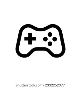 Joystick vector icon. Gamepad flat sign design. Game pad symbol pictogram. UX UI icon. Gaming icon