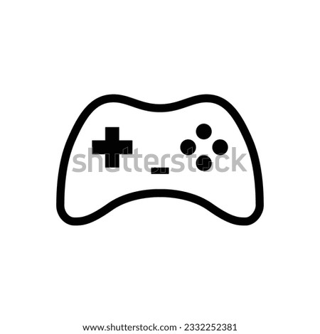 Joystick vector icon. Gamepad flat sign design. Game pad symbol pictogram. UX UI icon. Gaming icon