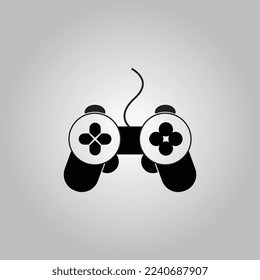 Joystick, Vektorsymbol, Vektorgrafik, Joystick, Spielsymbol.