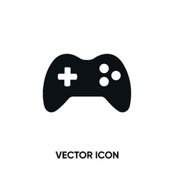 Joystick Vector Icon . Modern, Simple Flat Vector Illustration For Website Or Mobile App.Gamepad Or Game Console Symbol, Logo Illustration. Pixel Perfect Vector Graphics