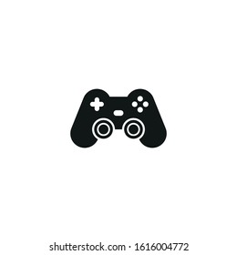 joystick vector icon on white background