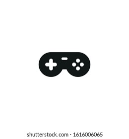 joystick vector icon on white background