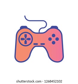 Joystick vector icon sign symbol