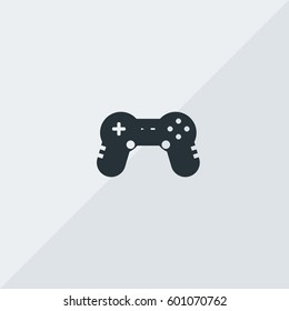 Joystick Vector Icon, The symbol of game console. Simple, modern flat vector illustration for mobile app, website or desktop app  