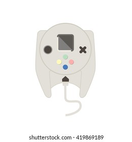 Joystick vector illustration. Vedeo game controller. Joystick for computer game.