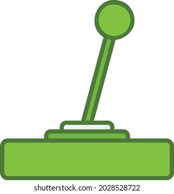 JoyStick  Vector Line Filled Green Icon Design