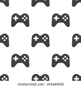 joystick, vector seamless pattern, Editable can be used for web page backgrounds, pattern fills  