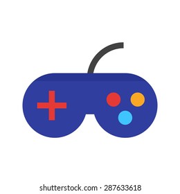 Joystick, video, game icon vector image. Can also be used for computer and hardware. Suitable for use on web apps, mobile apps and print media.
