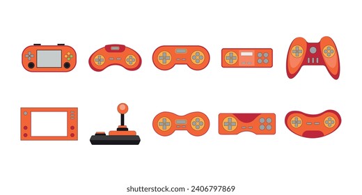 Joystick Video Game Illustration Vector