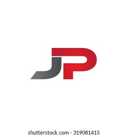 JP company group linked letter logo