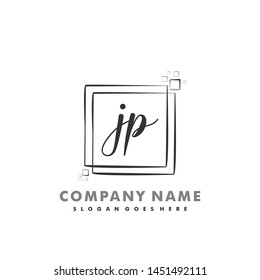 JP Initial beauty monogram logo vector