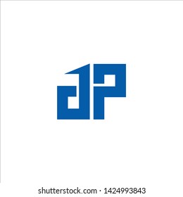 JP letter based icon logo