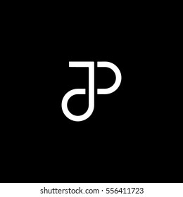 JP letter based icon logo