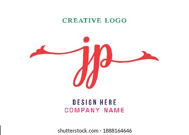 JP lettering logo is simple, easy to understand and authoritative