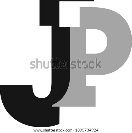 JP Logo Design Clean Icon