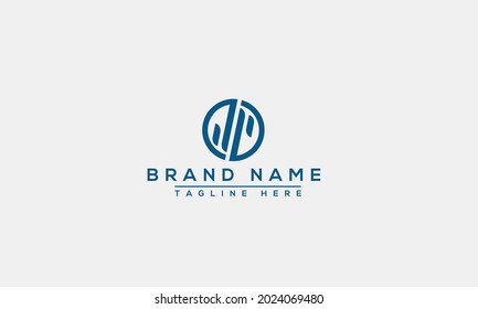 Vektor-Grafikmarkierungselement für das Design von JP-Logos