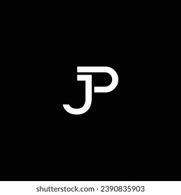 JP or PJ abstract letter design and different colors illustration logo. Awesome icon design or monogram design.