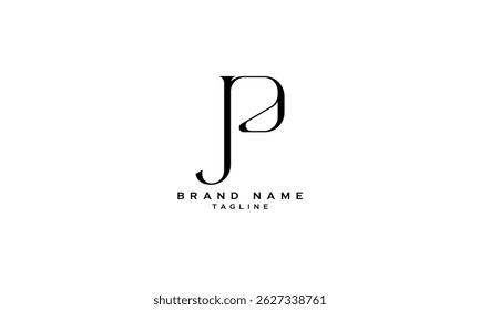 JPD, JDP, PJD, PDJ, DPJ, DJP, JPA, PJA, PAJ, APJ, AJP, JA, AJ, Abstract initial monogram letter alphabet logo design
