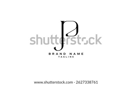 JPD, JDP, PJD, PDJ, DPJ, DJP, JPA, PJA, PAJ, APJ, AJP, JA, AJ, Abstract initial monogram letter alphabet logo design