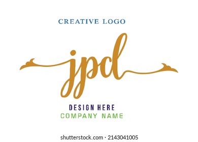 JPD  lettering logo is simple, easy to understand and authoritative