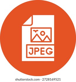 JPEG-Datei Vektor Symbol Design Illustration