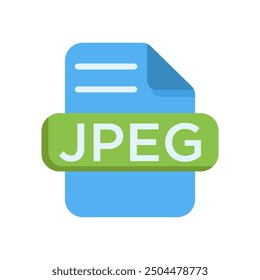 jpeg icon color of style design vector template