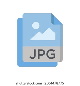 jpeg icon color of style design vector template