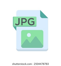 jpeg icon color of style design vector template