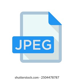 jpeg icon color of style design vector template