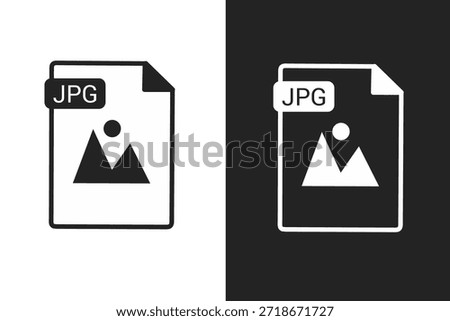 Jpg file icon data document
