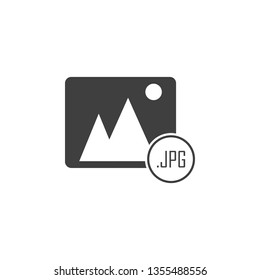 jpg file icon. One of the collection icons for websites, web design, mobile app